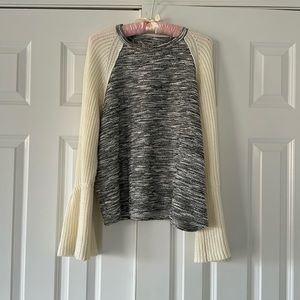 Dramatic sleeves Dolan sweater